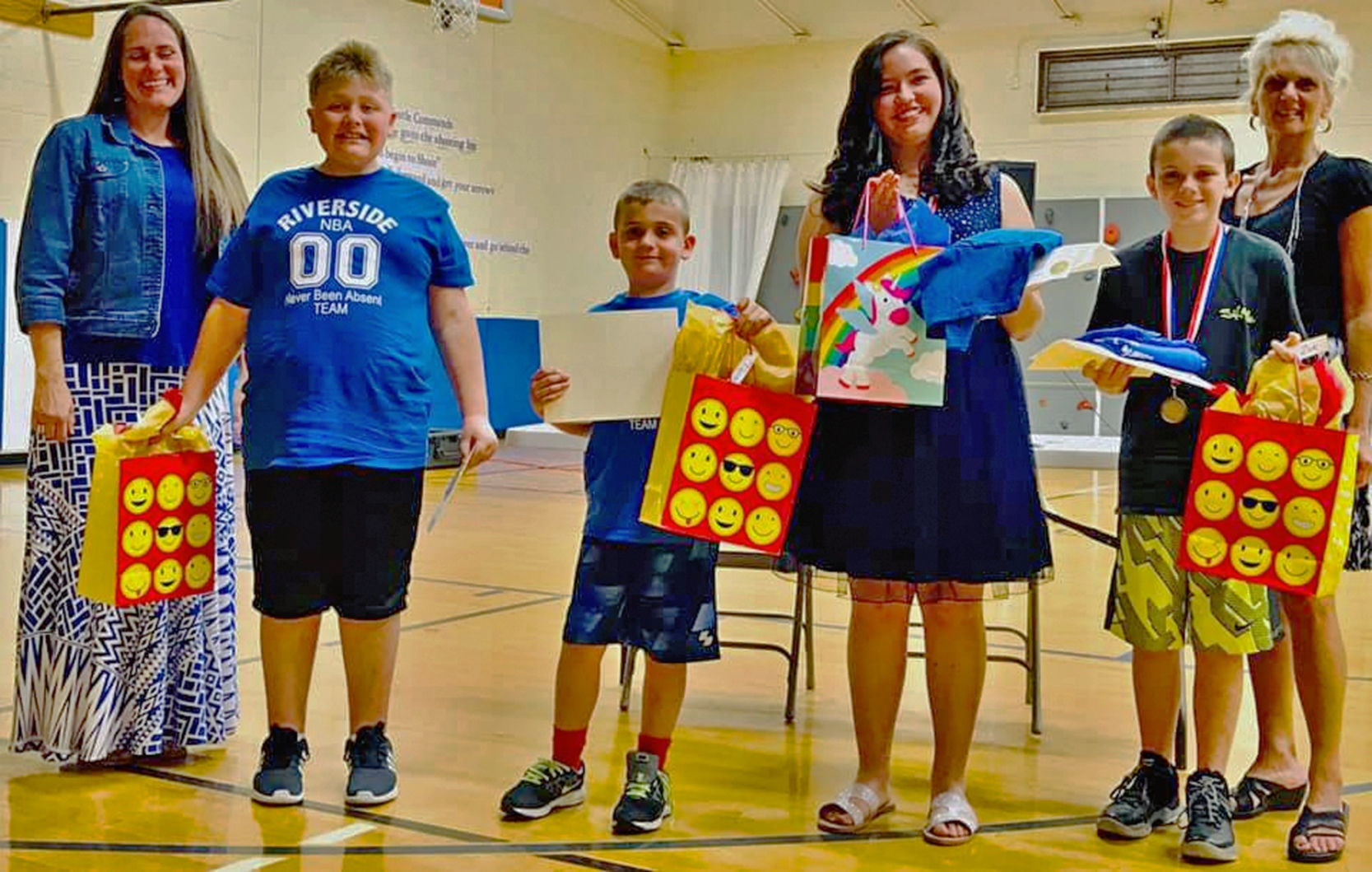 Perfect attendance students recognized at RES